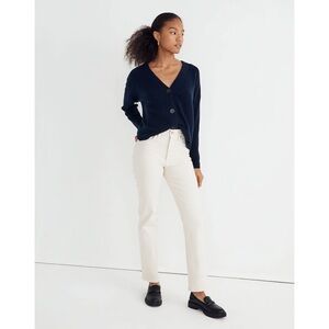 Madewell The Perfect Vintage Straight Jean in Vintage Canvas Wash 33